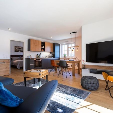 Ad Fontes Suite Mit Bergblick & Sauna Ubersee Luaran gambar