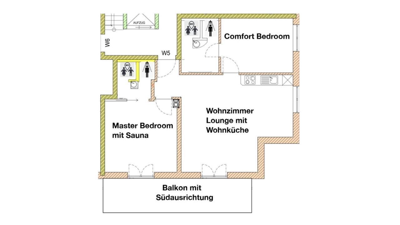 Ad Fontes Suite Mit Bergblick & Sauna Ubersee Luaran gambar