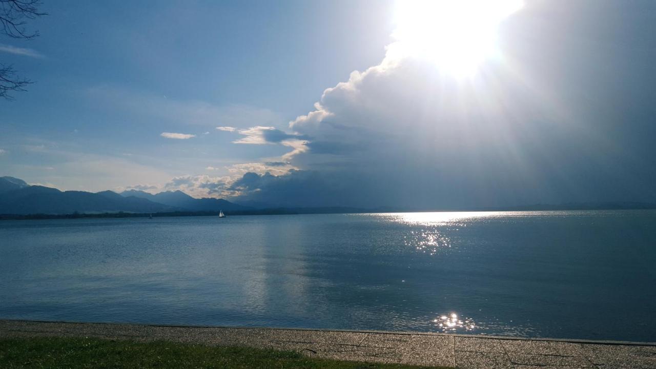 Ad Fontes Suite Mit Bergblick & Sauna Ubersee Luaran gambar