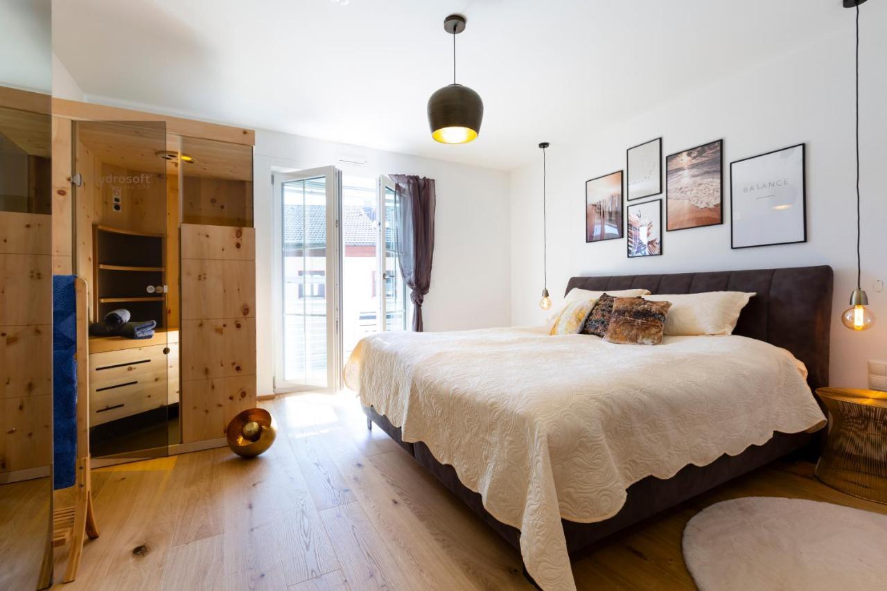 Ad Fontes Suite Mit Bergblick & Sauna Ubersee Luaran gambar