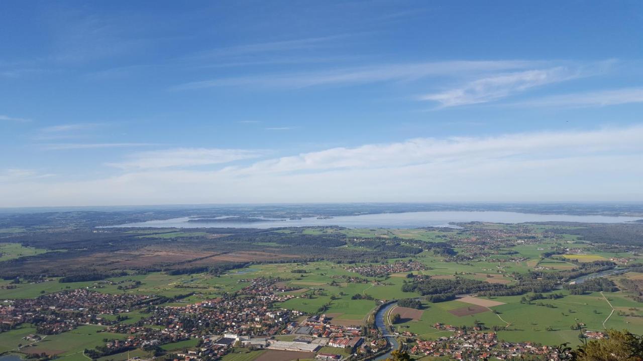 Ad Fontes Suite Mit Bergblick & Sauna Ubersee Luaran gambar