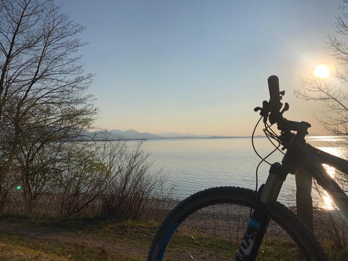 Ad Fontes Suite Mit Bergblick & Sauna Ubersee Luaran gambar